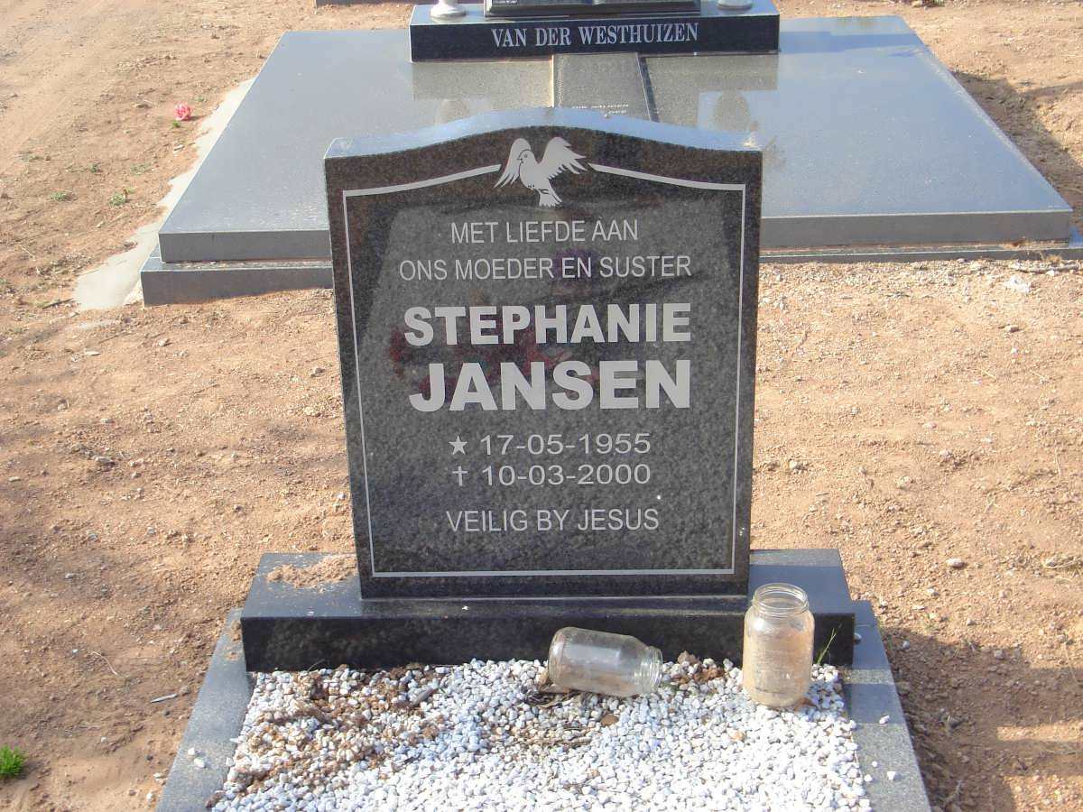 JANSEN Stephanie 1955-2000