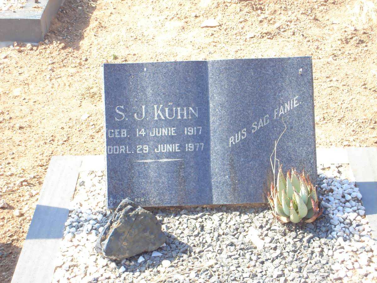 KUHN S.J. 1917-1977