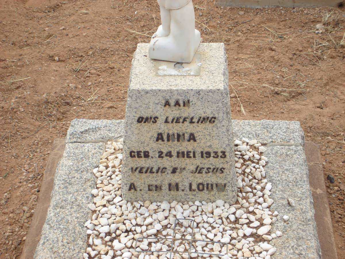 LOUW Anna 1933-