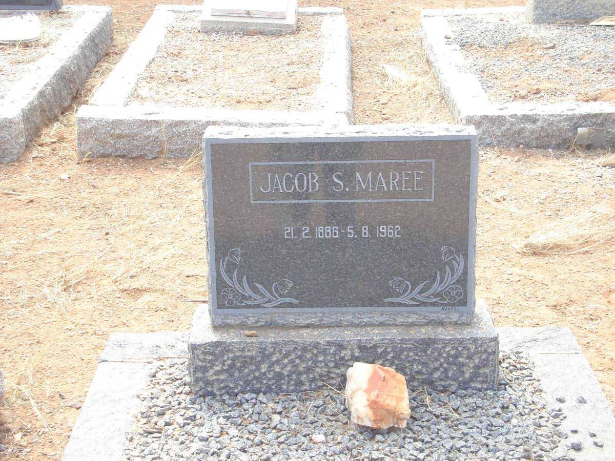 MAREE Jacob S. 1886-1962