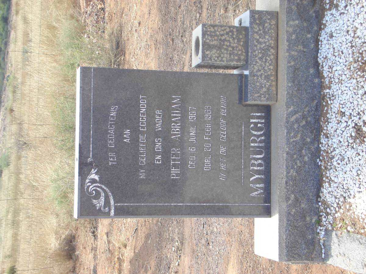 MYBURGH Pieter Abraham 1907-1963