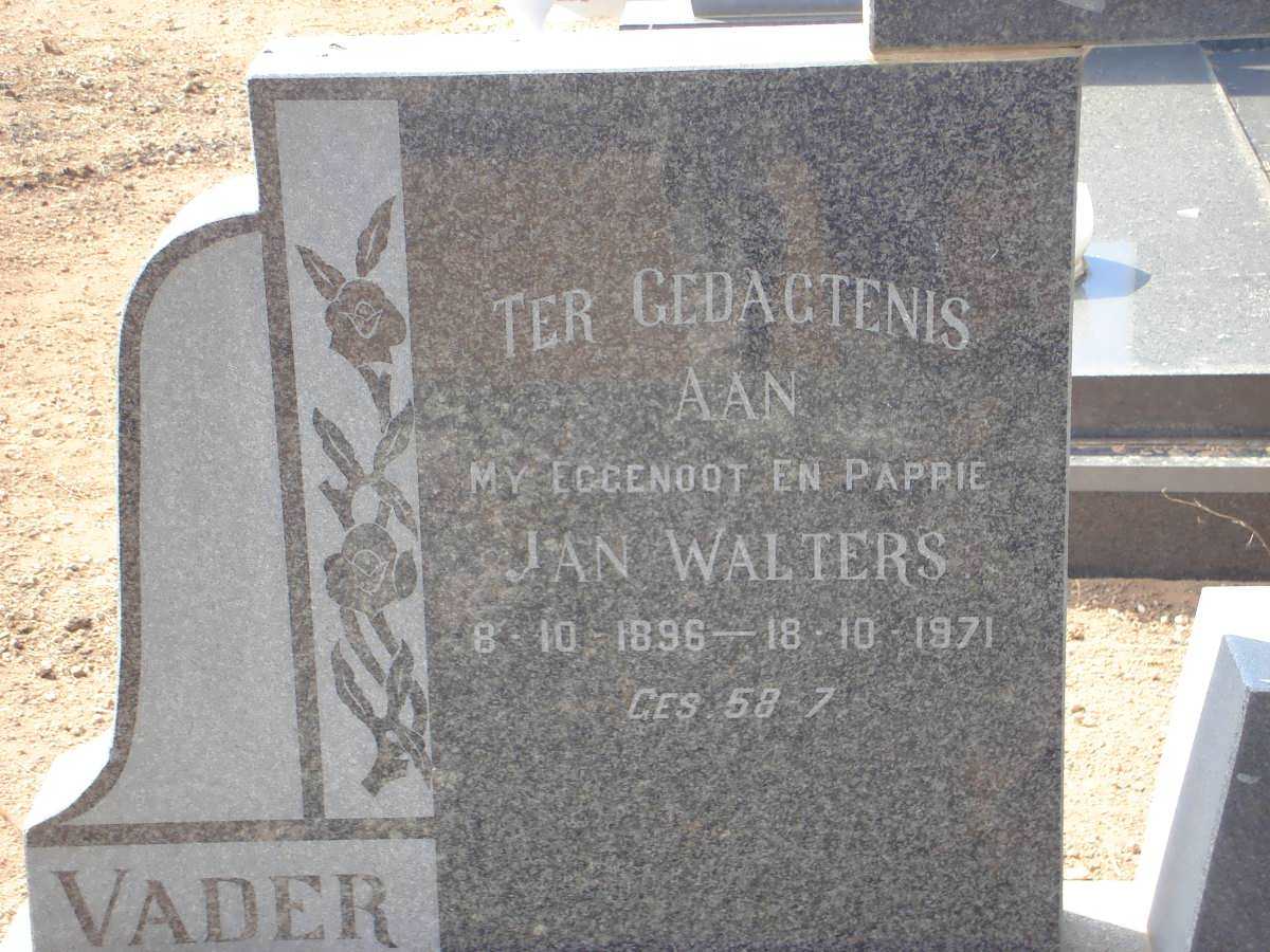 NIEKERK Jan Walters, van 1896-1971