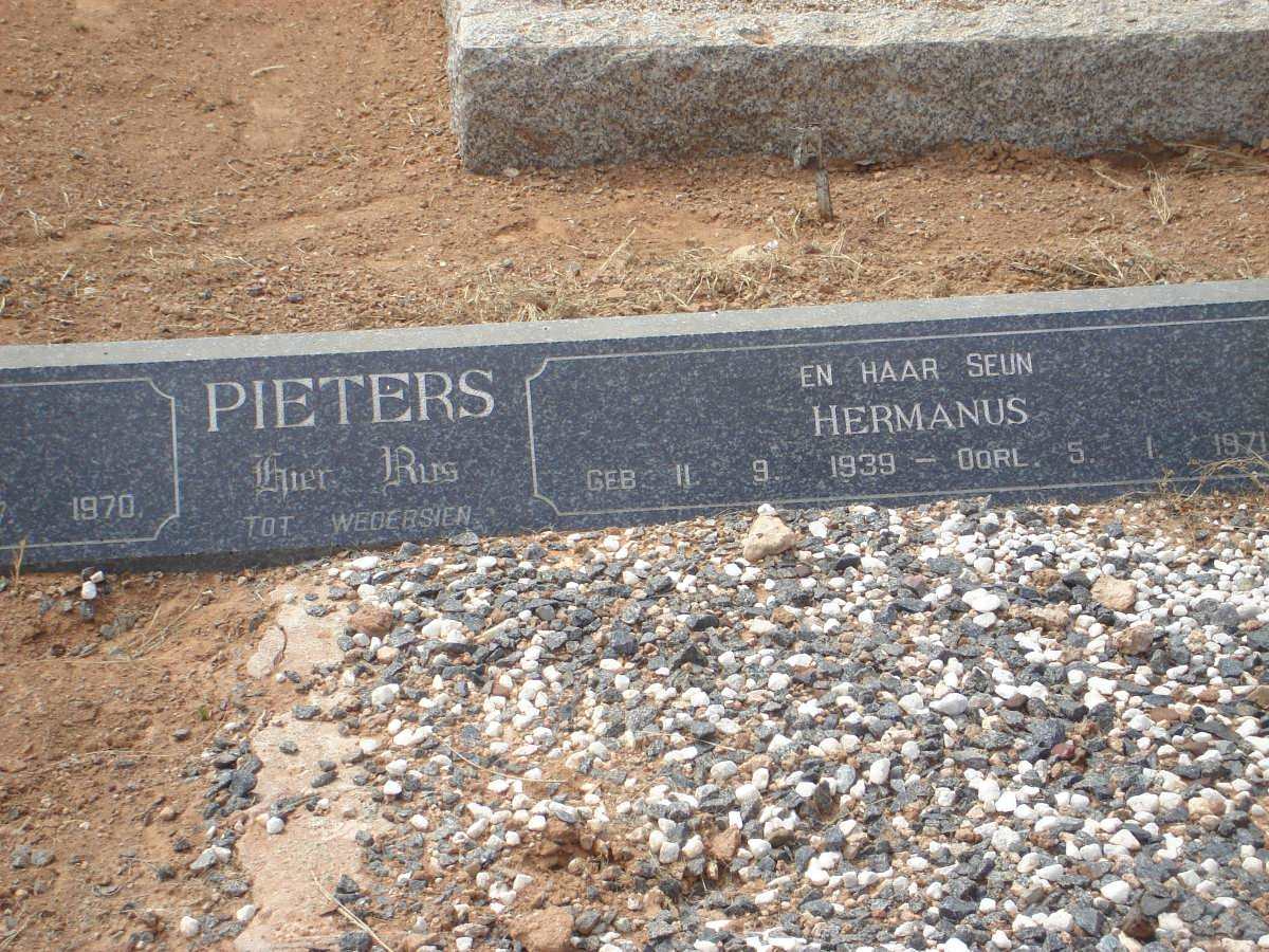 PIETERS Hermanus 1939-1971