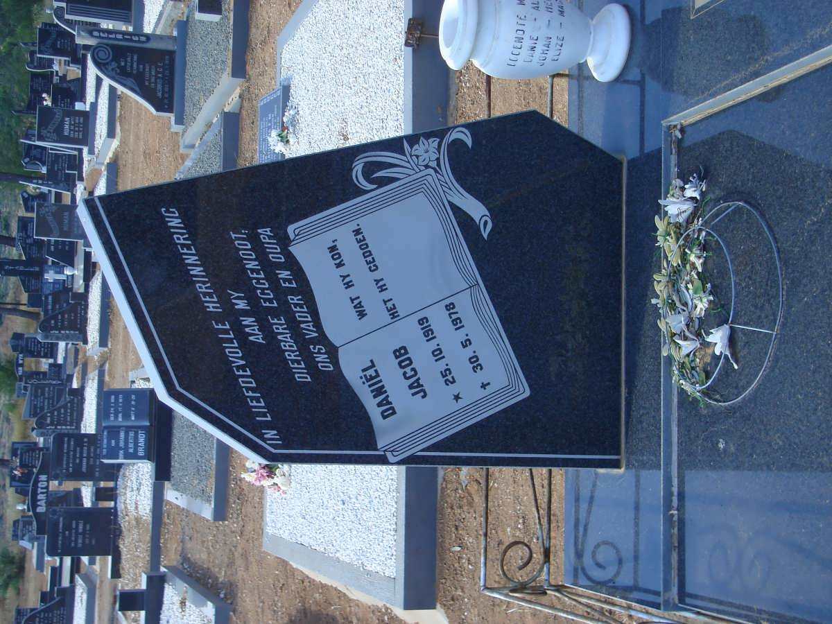 PLESSIS Daniel Jacob, du 1919-1978