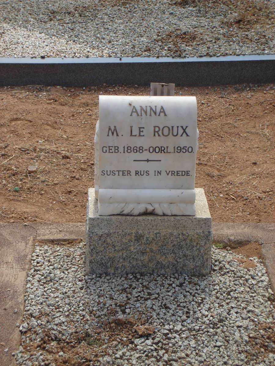 ROUX   Anna M., le 1868-1950