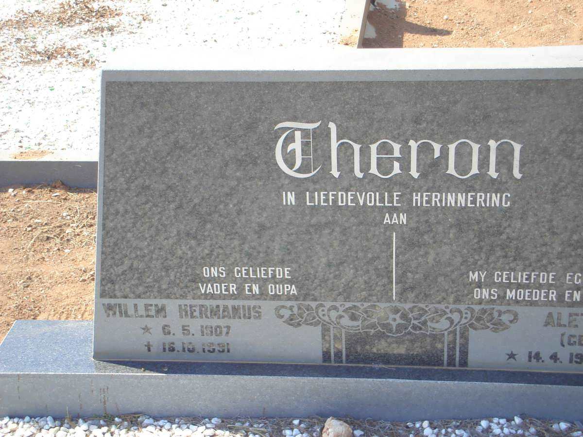 THERON Willem Hermanus 1907-1991