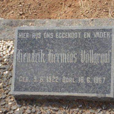 VOLLGRAAF Hendrik Hermias 1922-1967