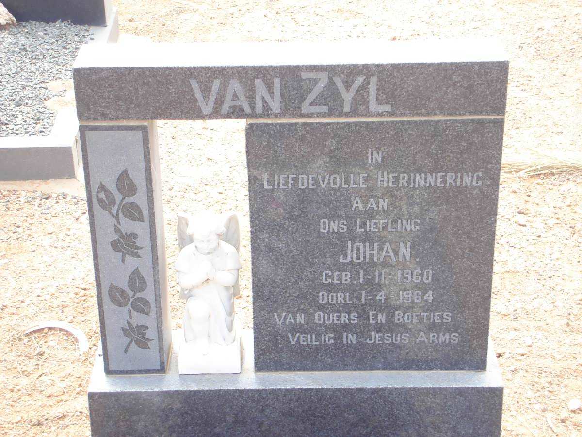 ZYL Johan, van 1960-1964