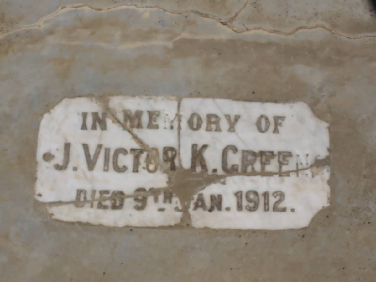 GREEN J. Victor K. -1912