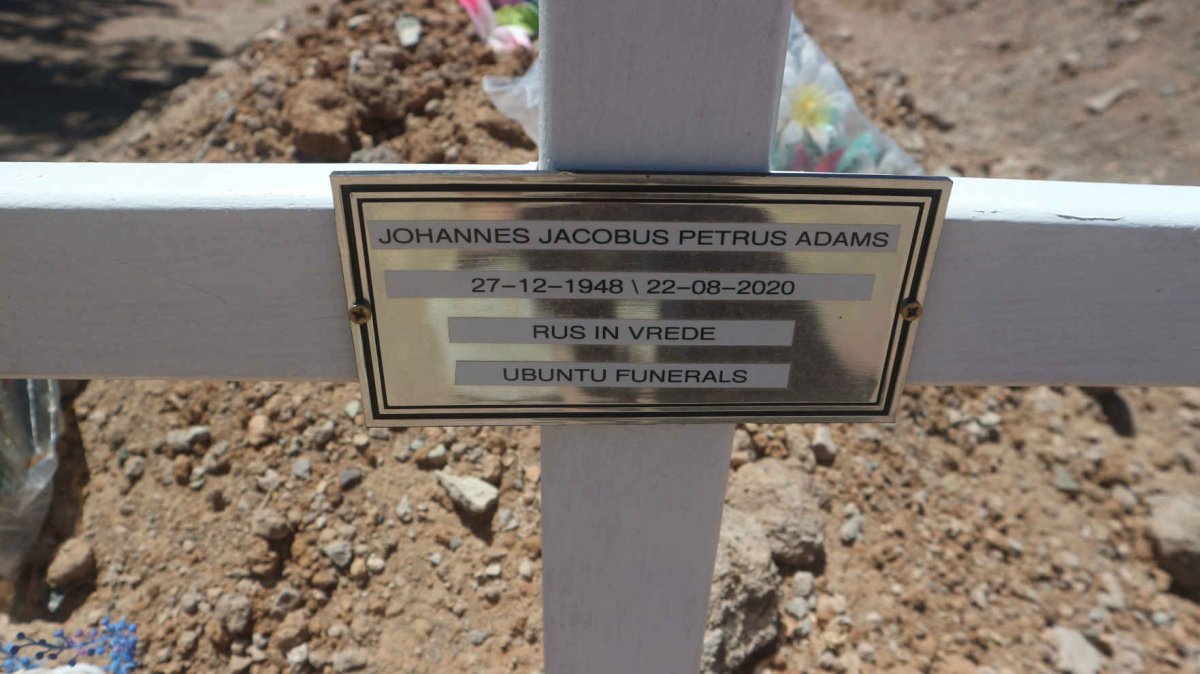 ADAMS Johannes Jacobus Petrus 1948-2020