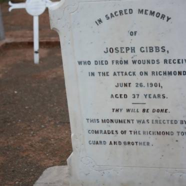 GIBBS Joseph -1901