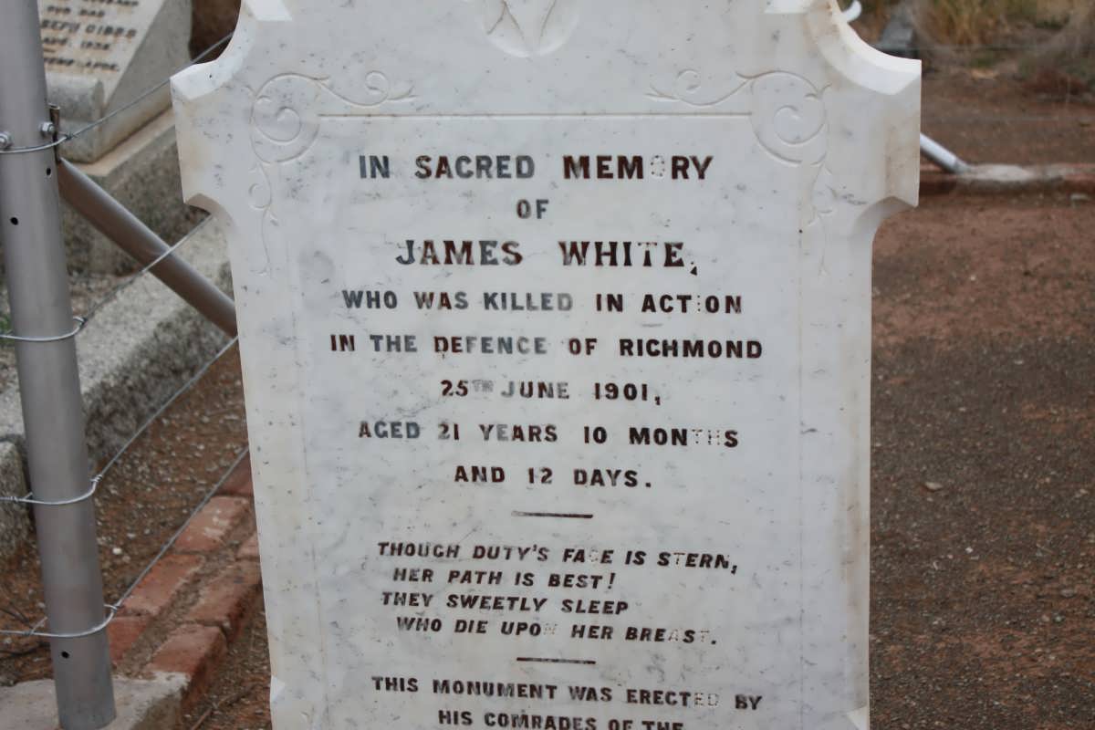 WHITE James -1901