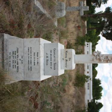 REED John William 1862-1934 &amp; Charlotte Susan 1866-1908