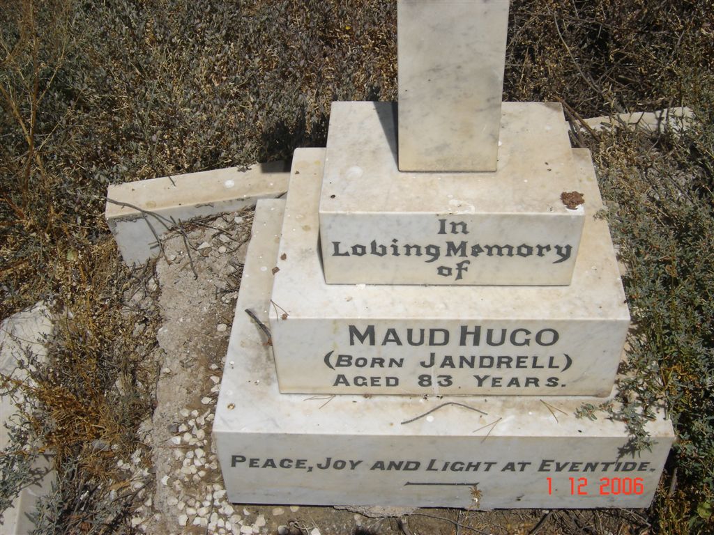 HUGO Maud nee JANDRELL