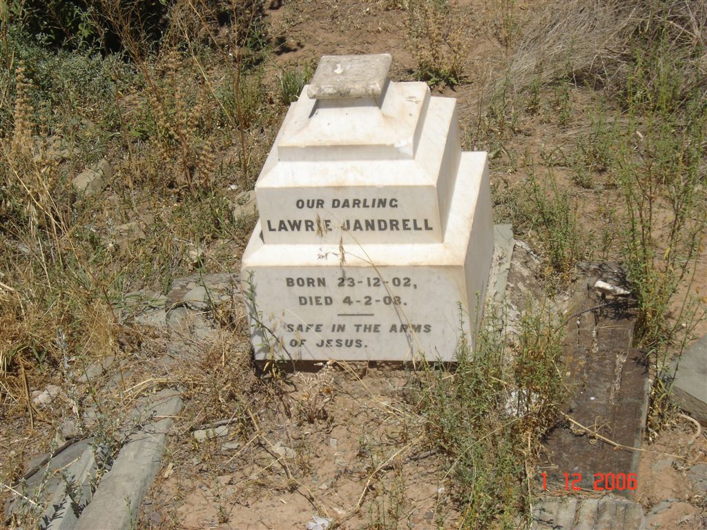 JANDRELL Lawrie 1902-1908