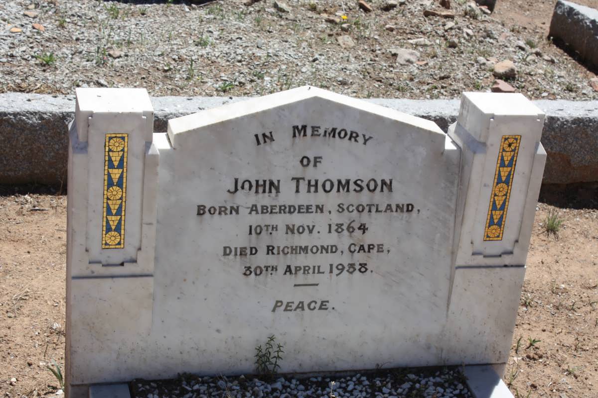 THOMSON John 1864-1938