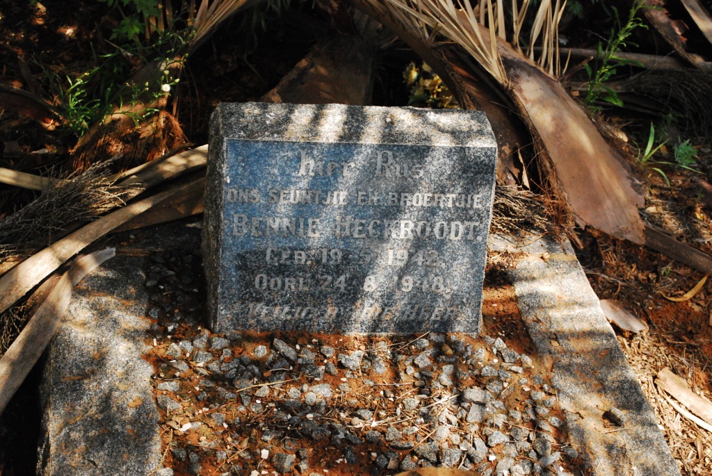 HECKROODT Bennie 1942-1948