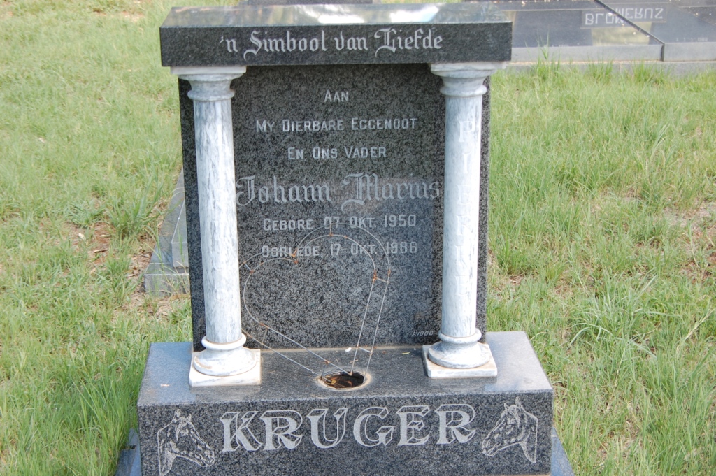 KRUGER Johann Marcus 1950-1986