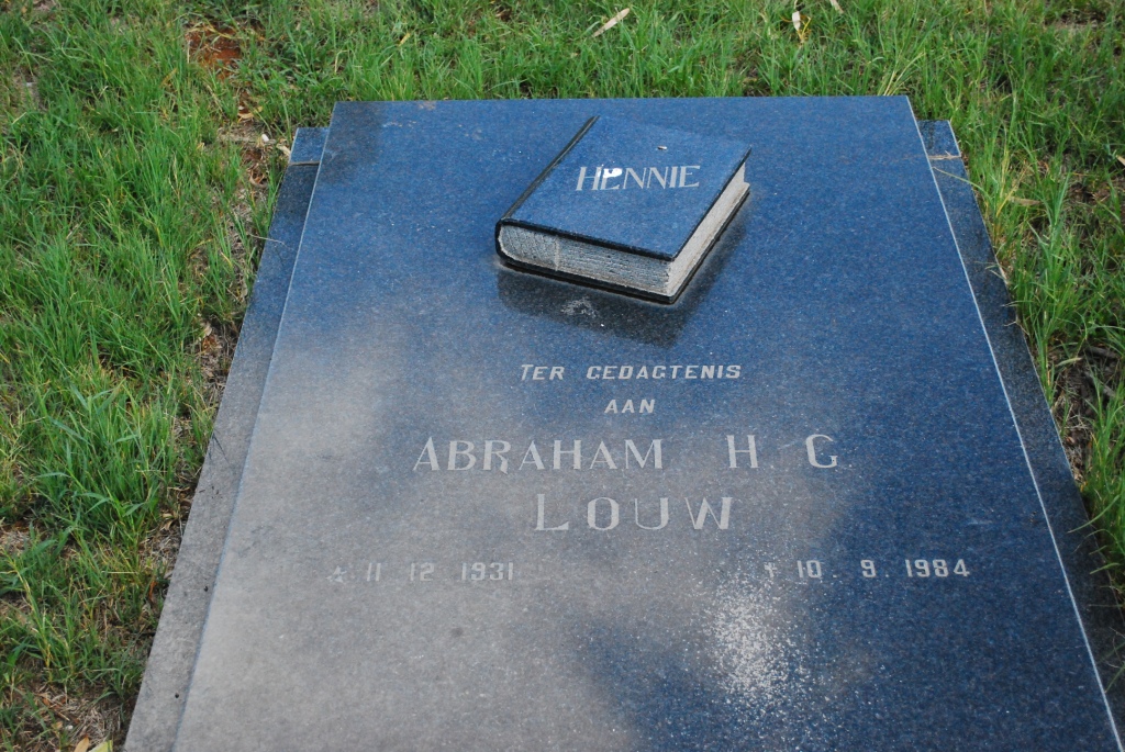 LOUW Abraham H.G. 1931-1984