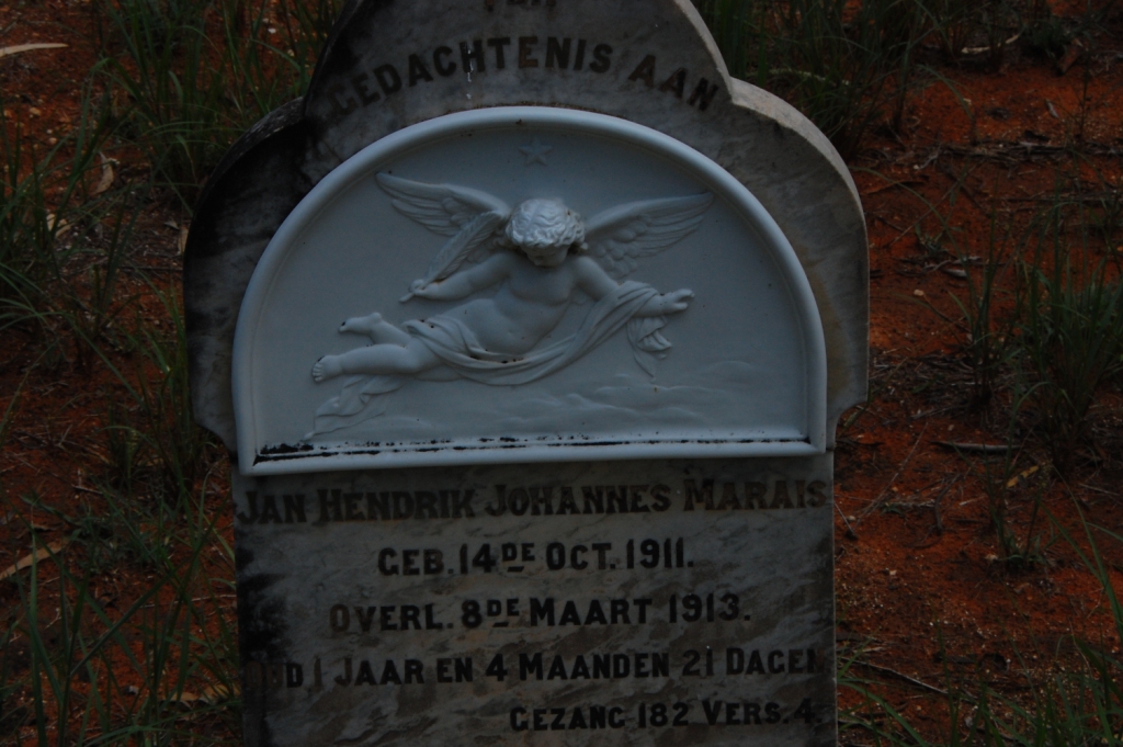 MARAIS Jan Hendrik Johannes 1911-1913