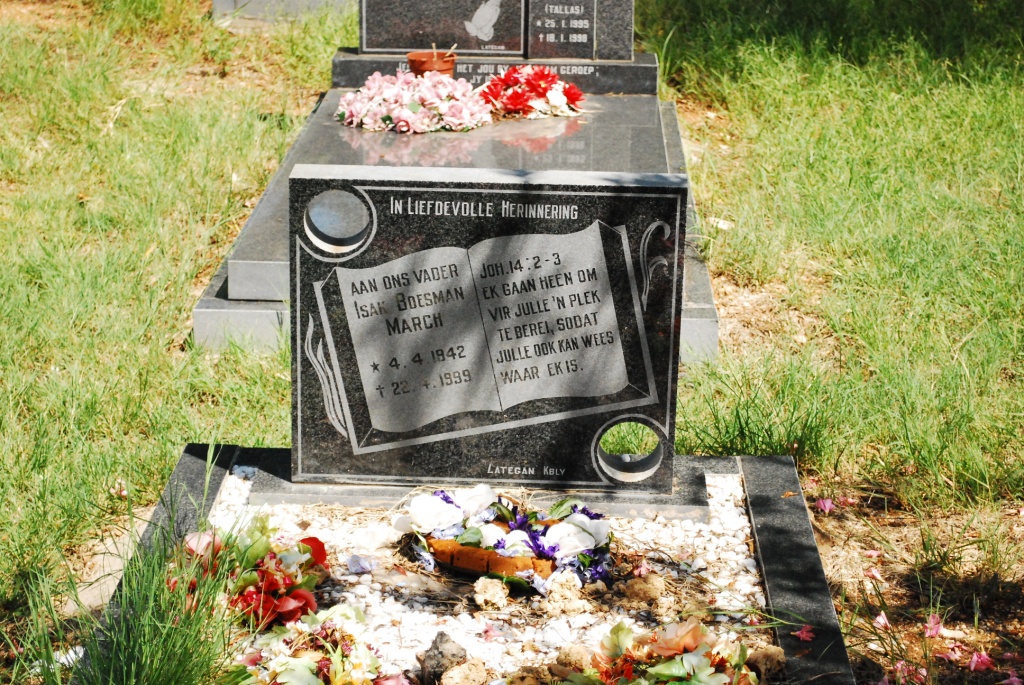 MARCH Isak Boesman 1942-1999