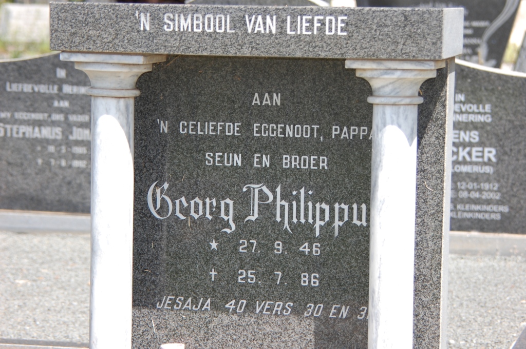NEL Georg Philippus 1946-1986