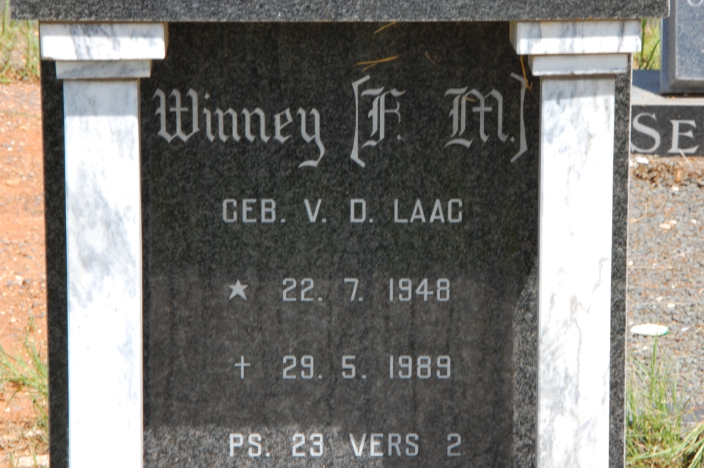 NEL F.M. nee V.D. LAAG 1948-1989