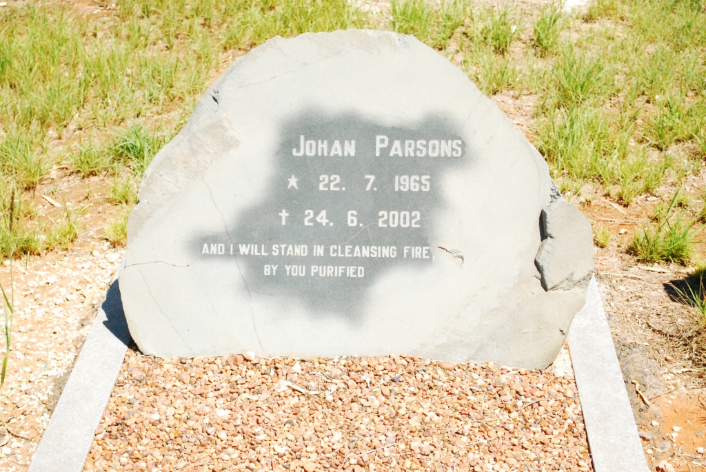 PARSONS Johan 1965-2002
