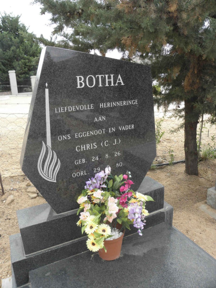 BOTHA Chris 1926-1980