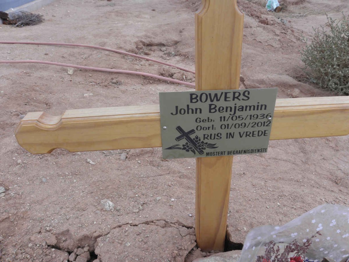 BOWERS John Benjamin 1936-2012