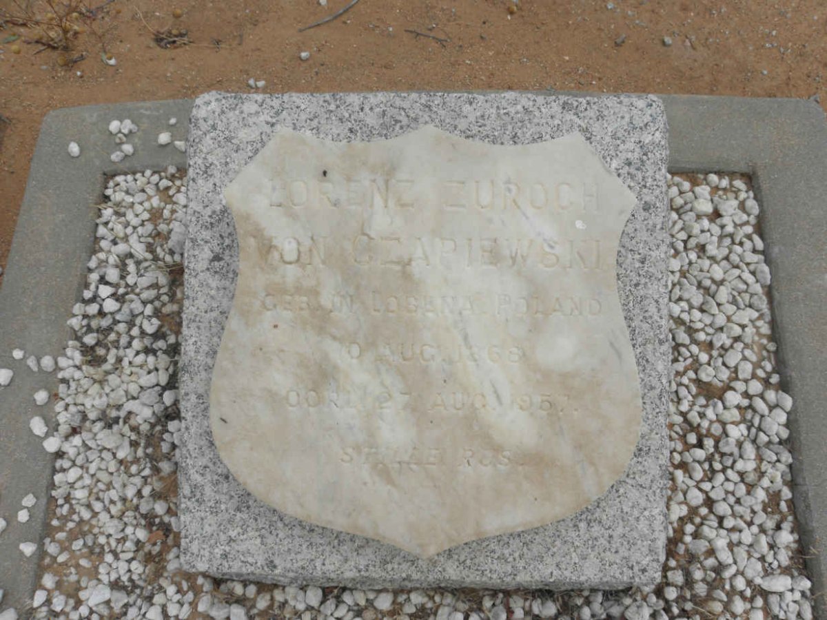CZAPIEWSKI Lorenz Zuroch, von 1868-1957