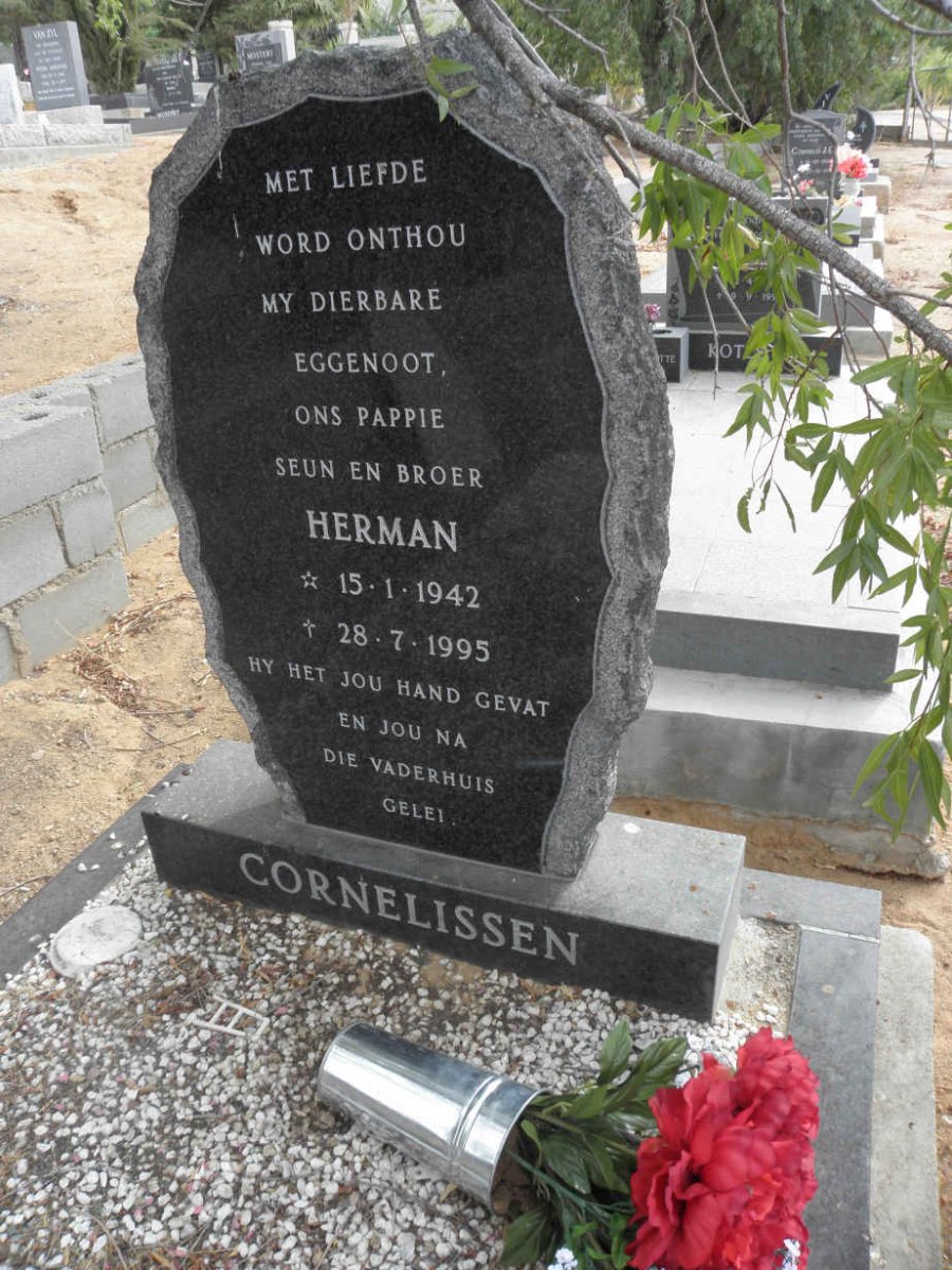 CORNELISSEN Herman 1942-1995