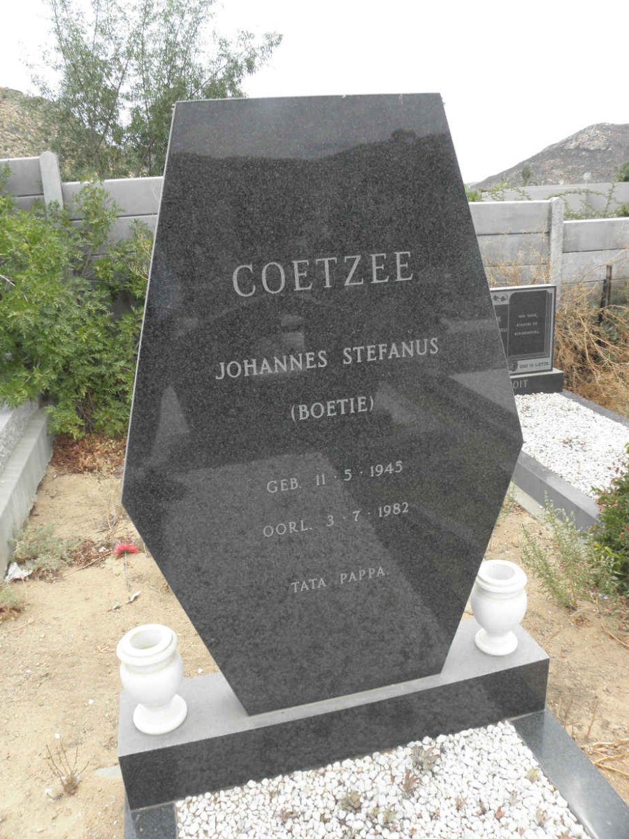 COETZEE Johannes Stefanus 1945-1982