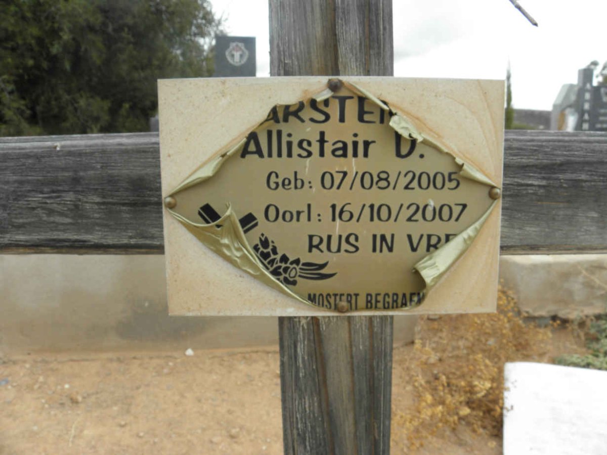 CARSTEN Allistair D. 2005-2007