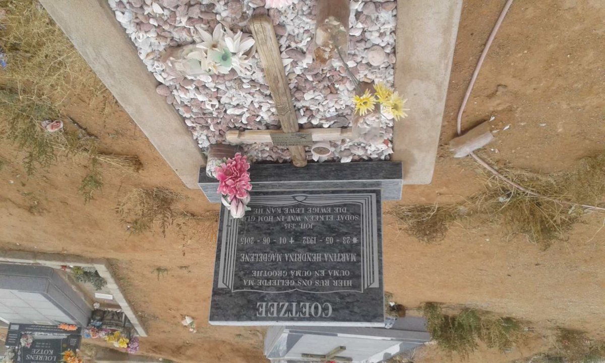 COETZEE Martina Hendrina Magdelene  1932-2015