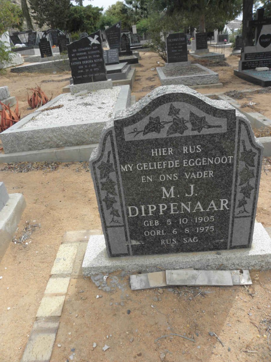 DIPPENAAR M.J. 1905-1975