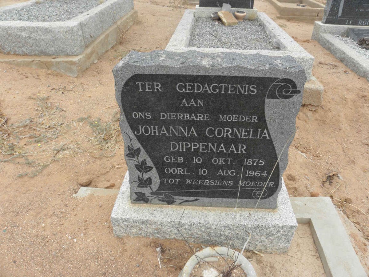 DIPPENAAR Johanna Cornelia 1875-1964