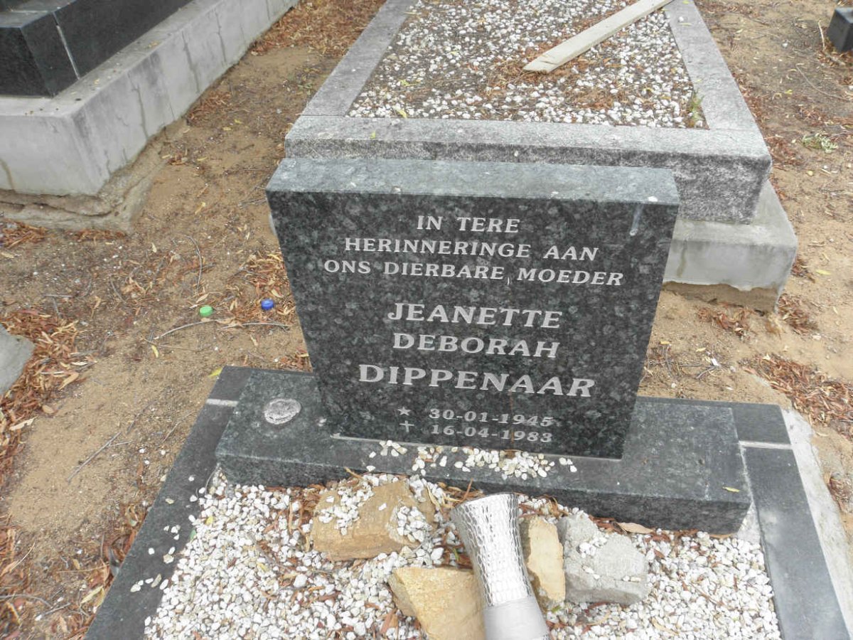 DIPPENAAR Jeanette Deborah 1945-1983