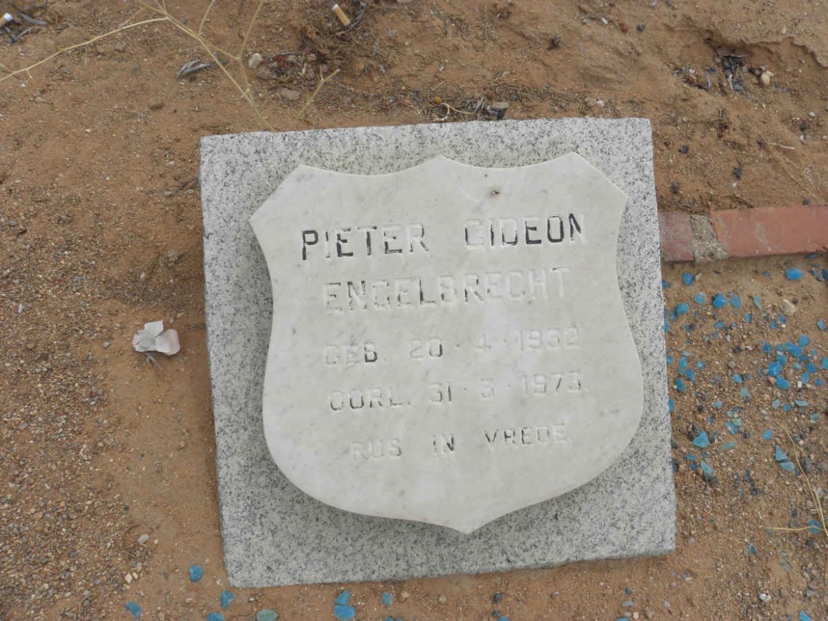 ENGELBRECHT Pieter Gideon 1932-1975