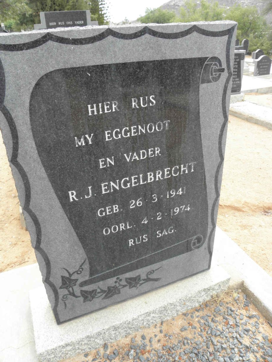 ENGELBRECHT R.J. 1941-1974