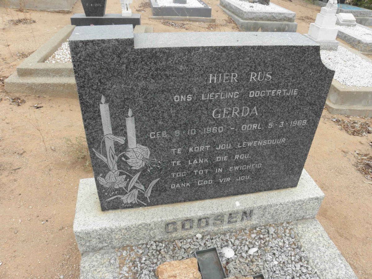 GOOSEN Gerda 1960-1969