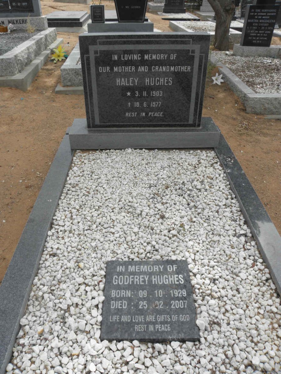HUGHES Haley 1903-1977 :: HUGHES Godfrey 1929-2007