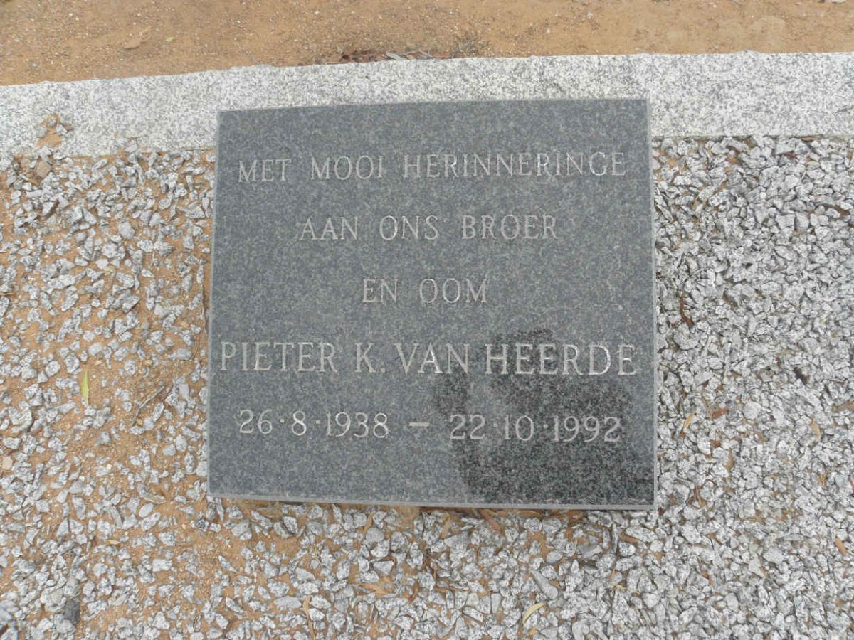 HEERDE Pieter, van 1893-1979 :: van HEERDE Helen 1908-1989 :: van HEERDE Gerrit Lodewyk Louis 1931-2008