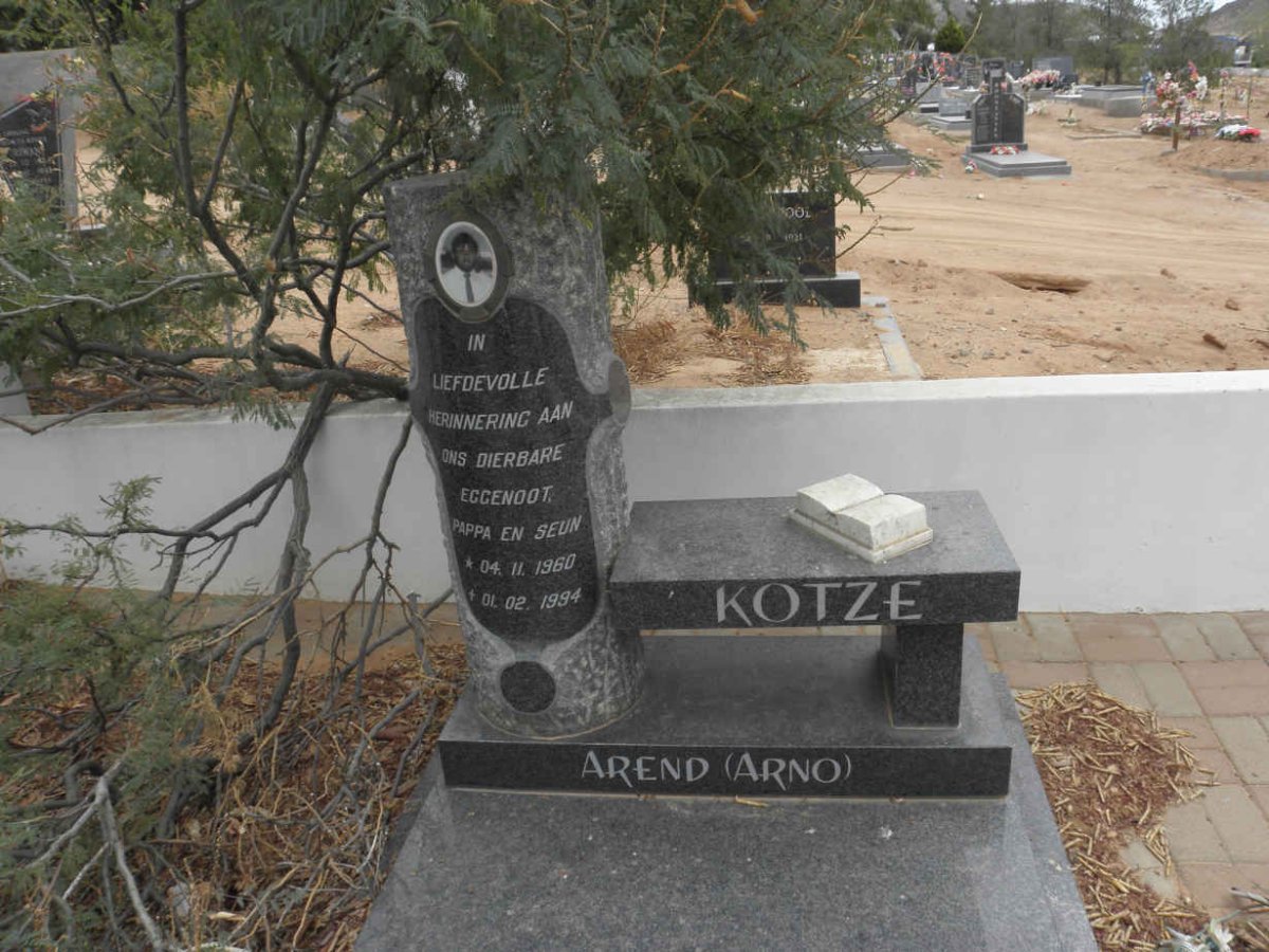 KOTZE Arend 1960-1994