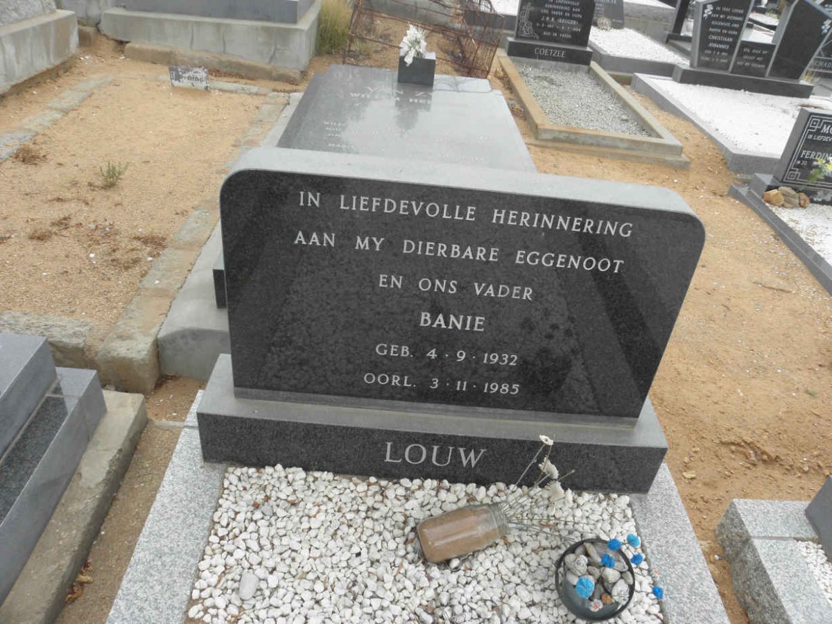 LOUW Banie 1932-1985