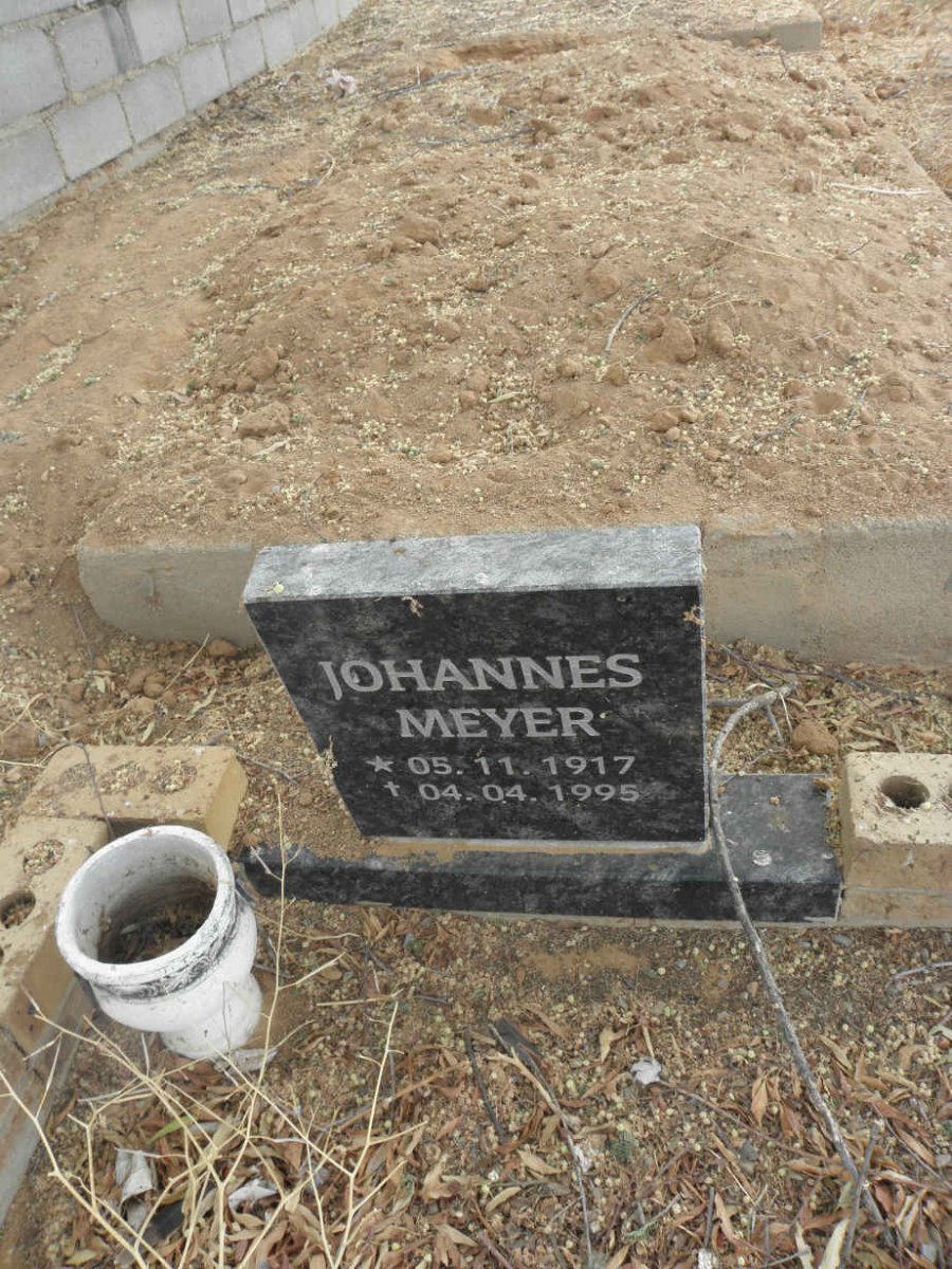 MEYER Johannes 1917-1995