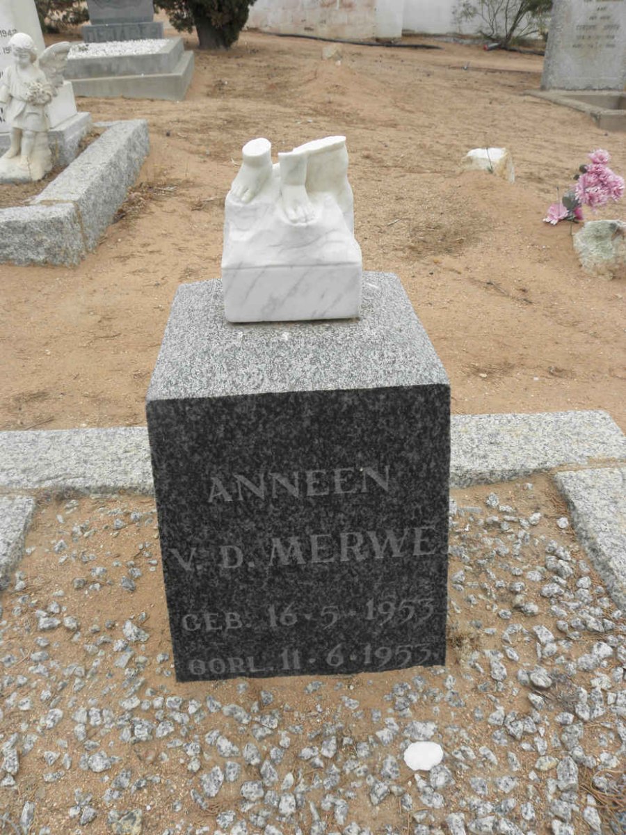 MERWE Anneen, v.d. 1953-1953