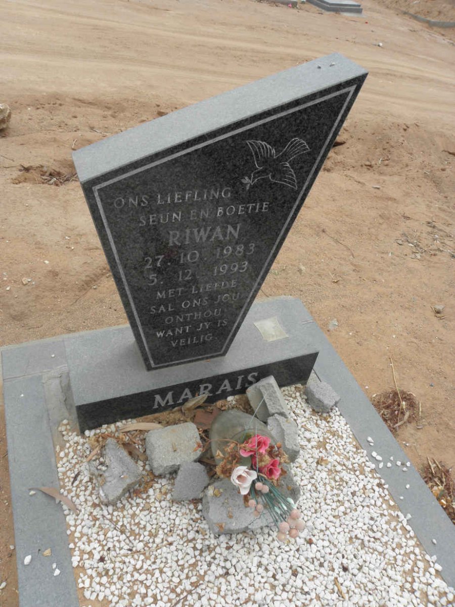 MARAIS Riwan 1983-1993