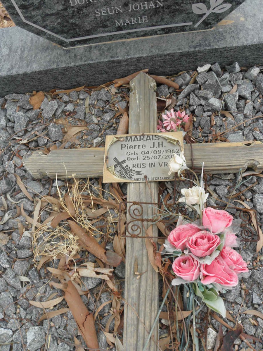 MARAIS Pierre J.H. 1962-2009
