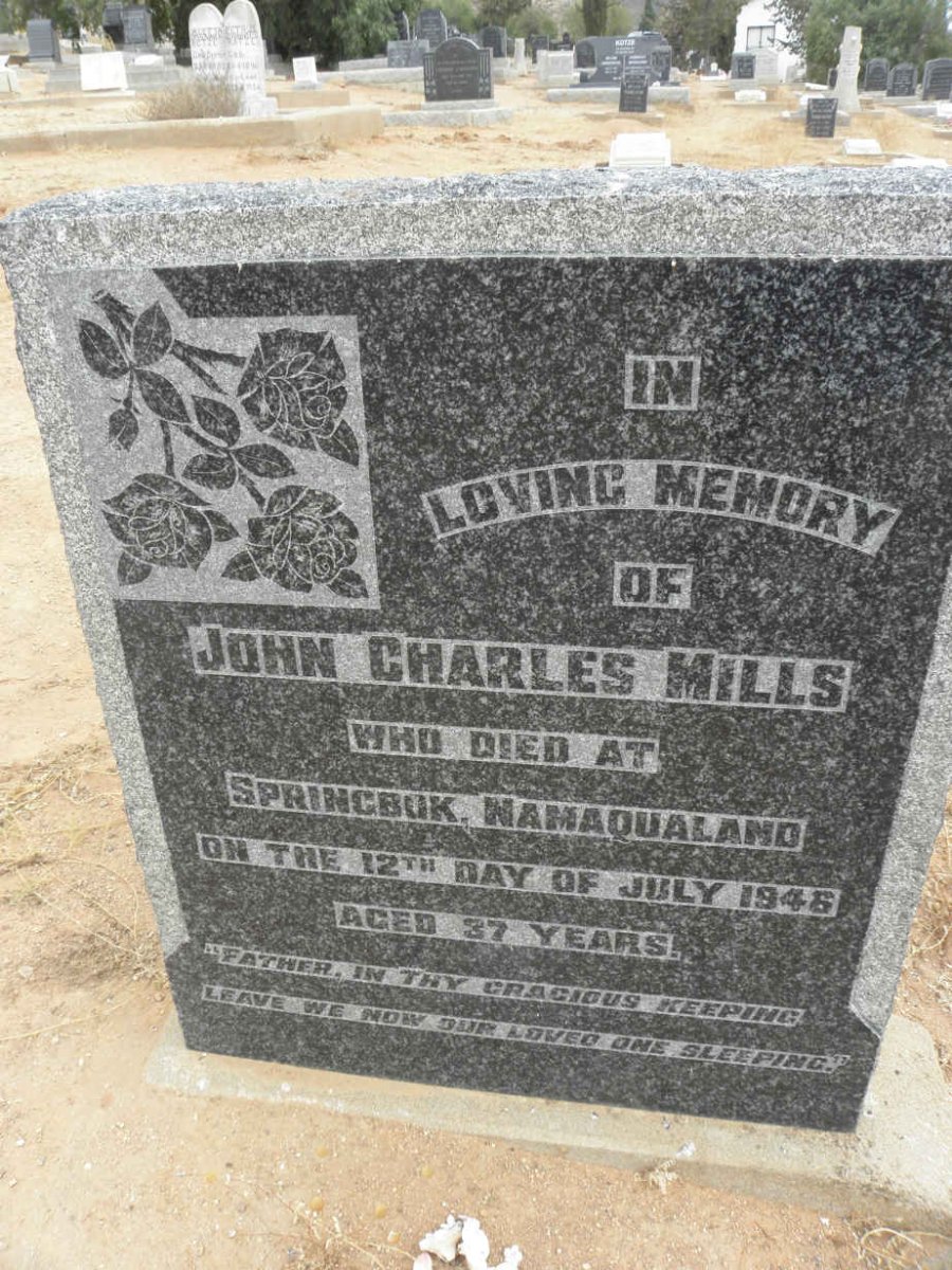 MILLS John Charles -1946